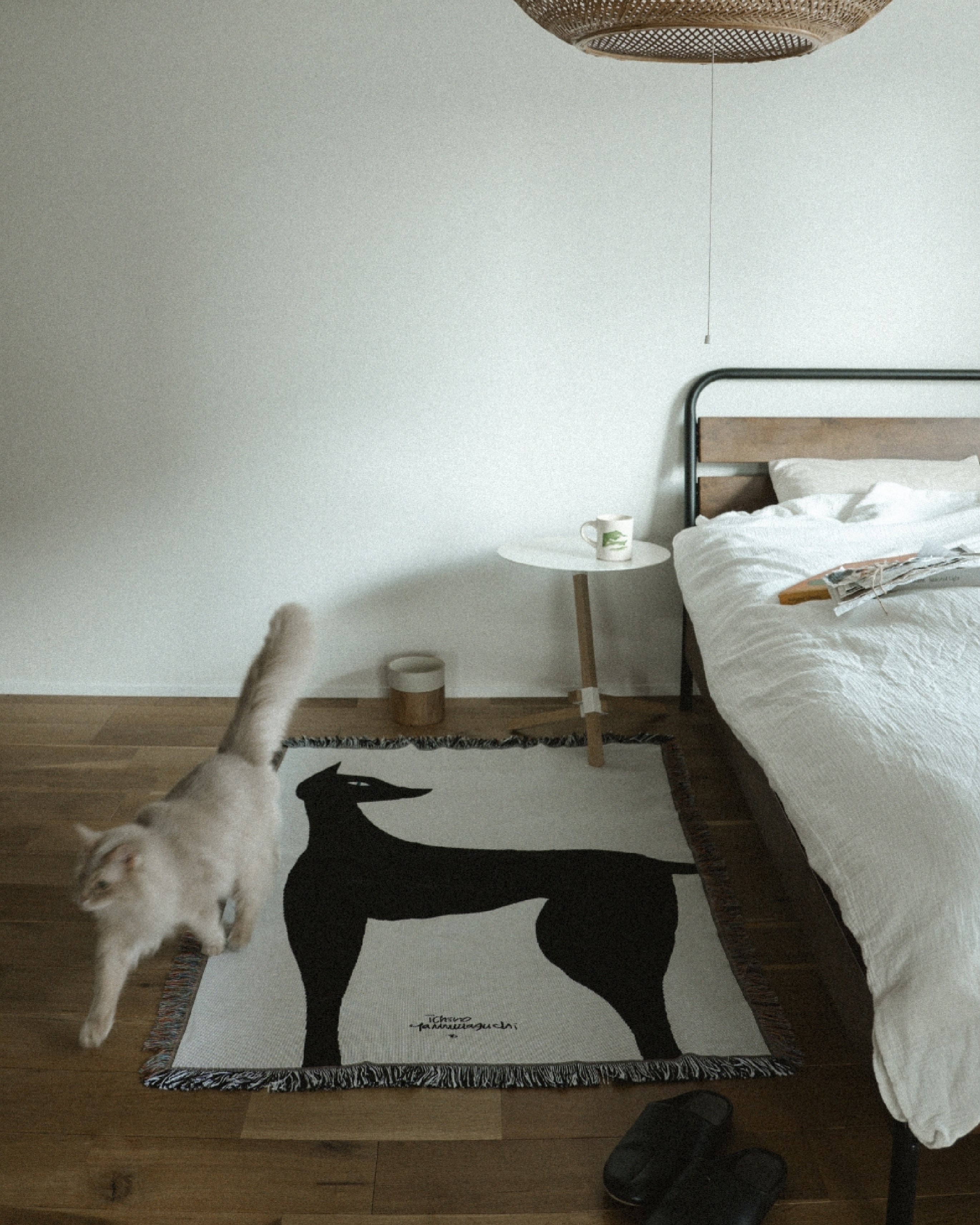 MULTI BLANKET “kuro neko” / 山口一郎