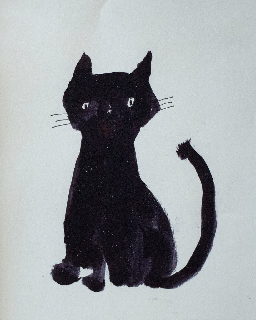 パパもママも黒ねこなんだ。