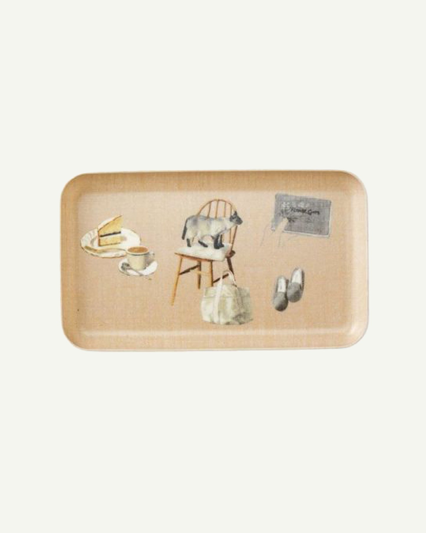 LINEN TRAY S - 猫との暮らし -