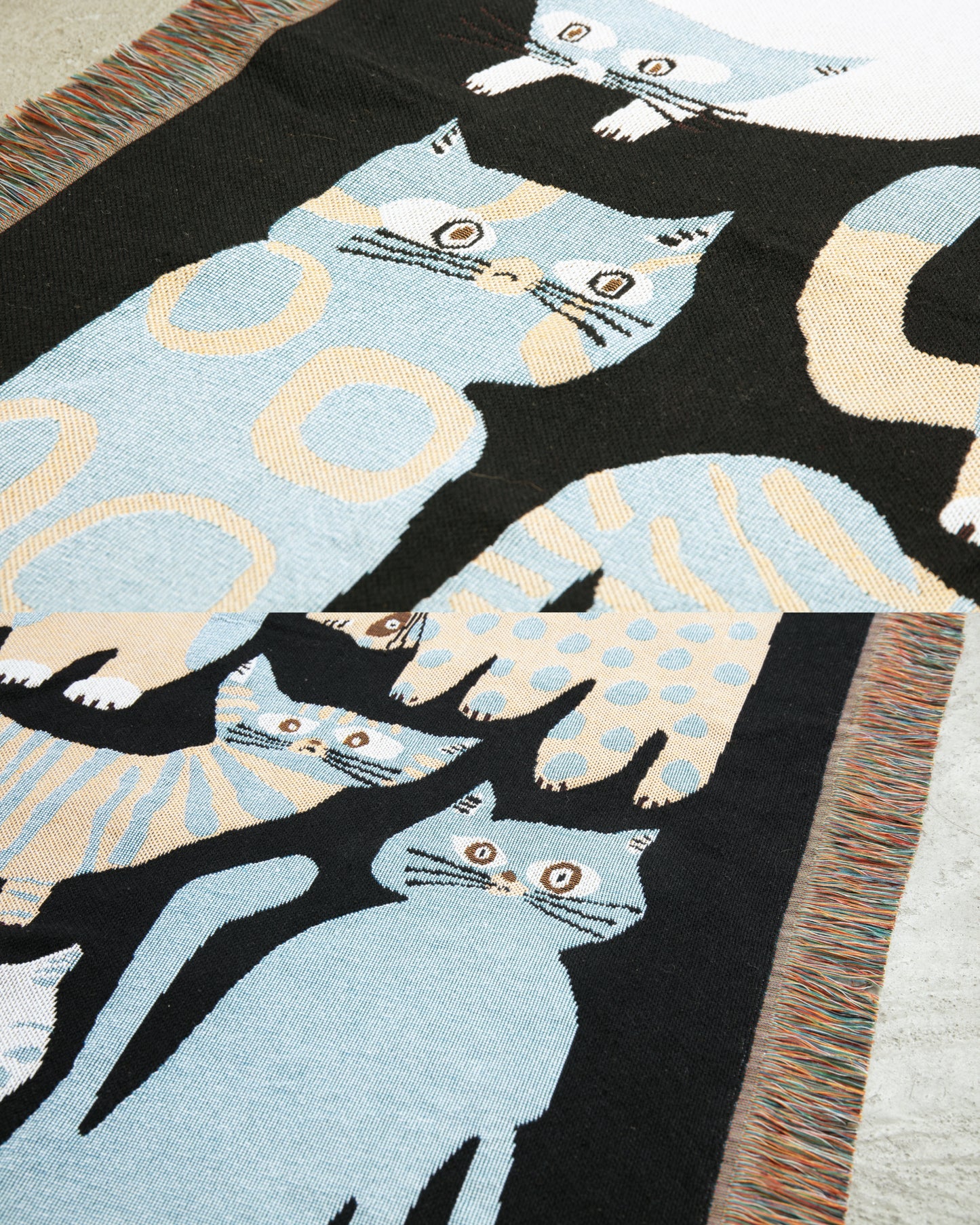 MULTI BLANKET “nekomoyou” / 坪井香保里