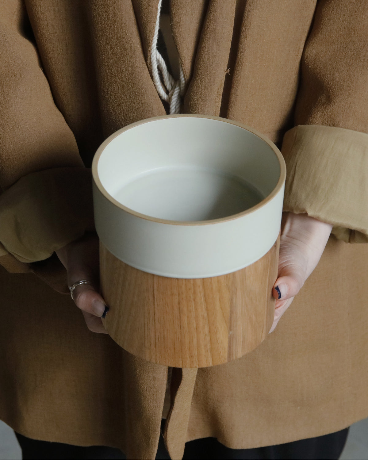 HM BOWL / 白藍（藍灰色）【出清品】