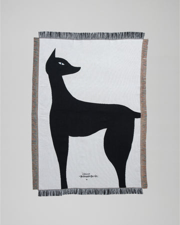 山口一郎 / blanket “kuro neko” | 猫と暮らす部屋に、上質なアートを