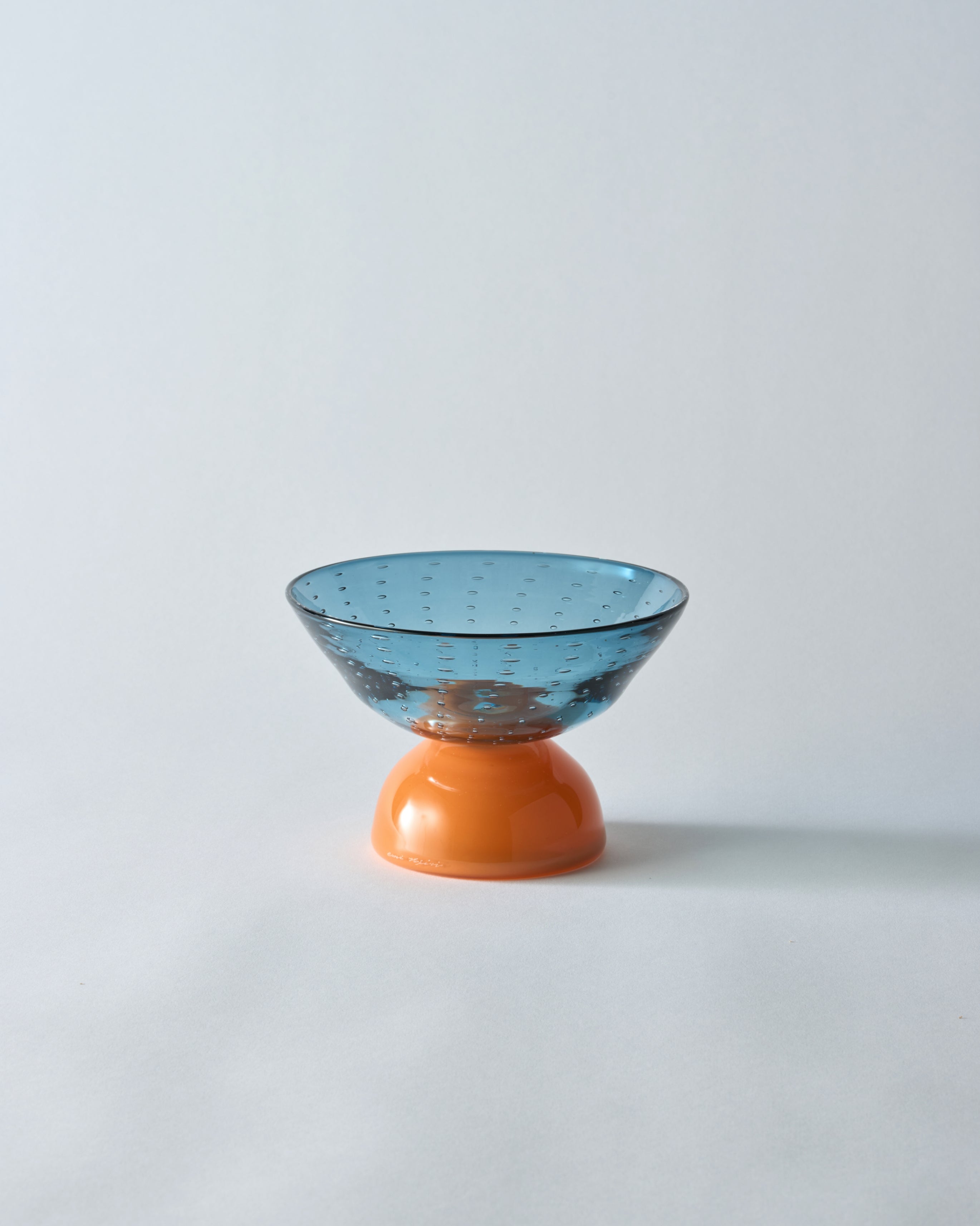 UTSUROI / glass bowl｜吹きガラス作家・野尻恵美とつくる“時間の
