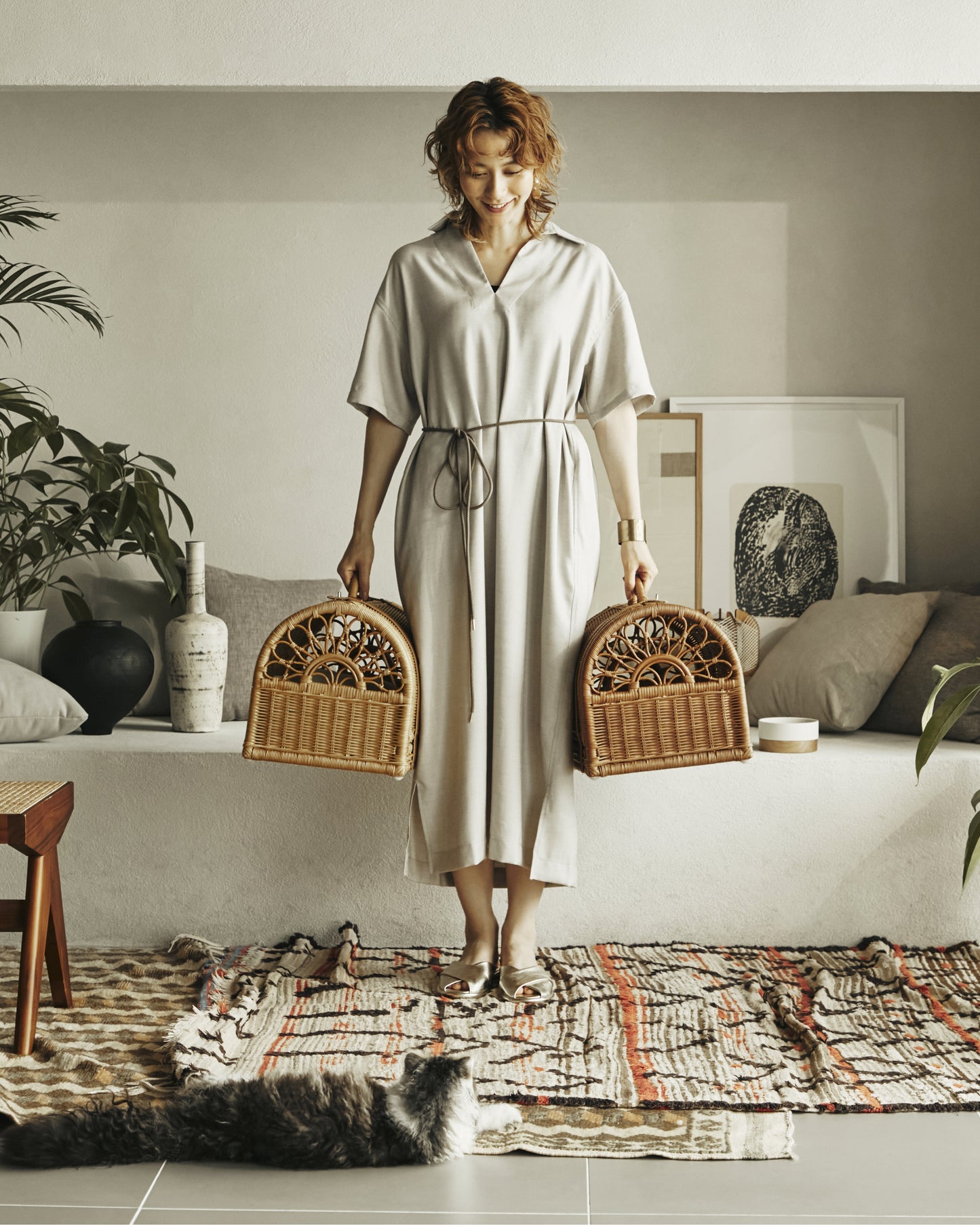 RATTAN CARRY BAG