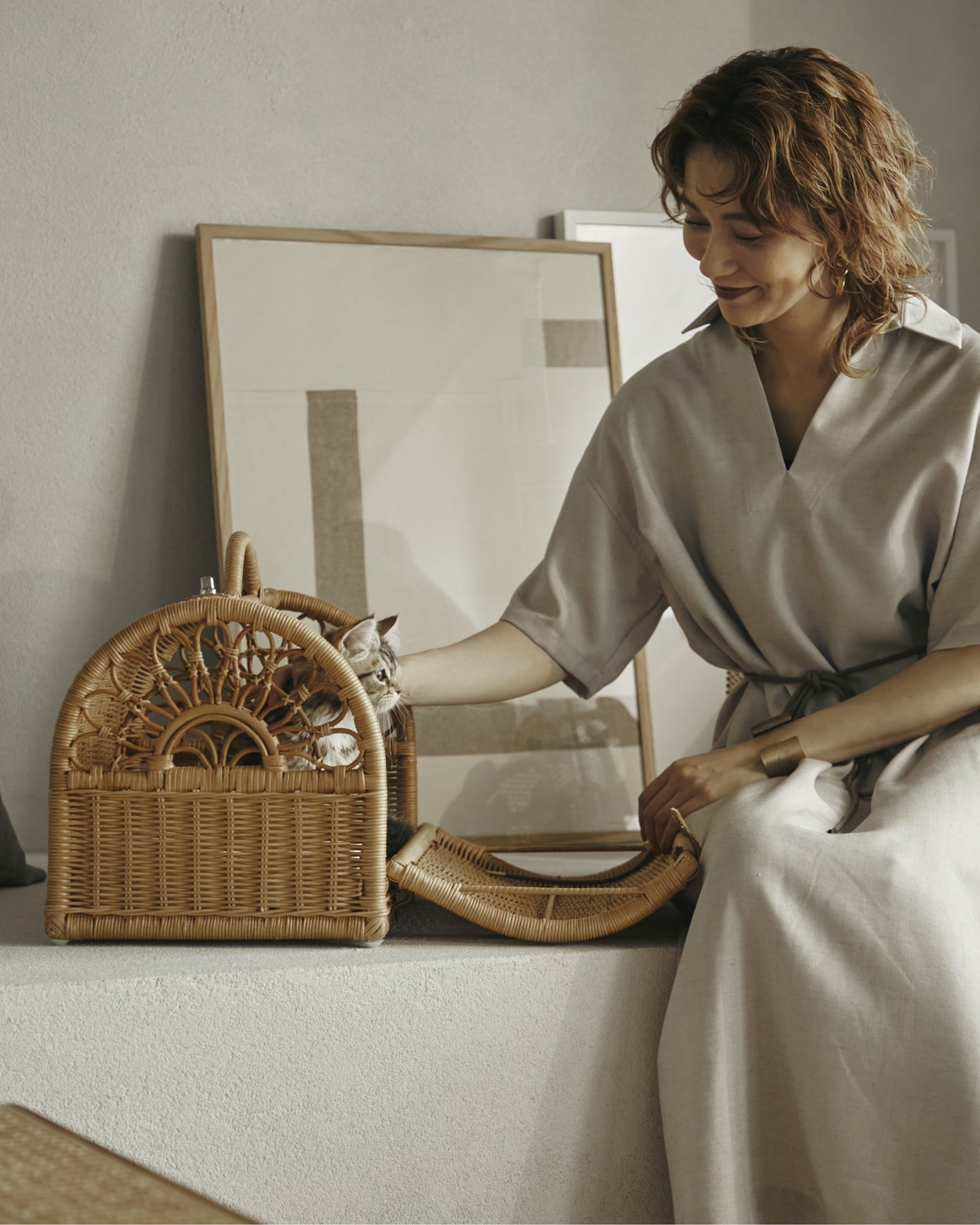 RATTAN CARRY BAG