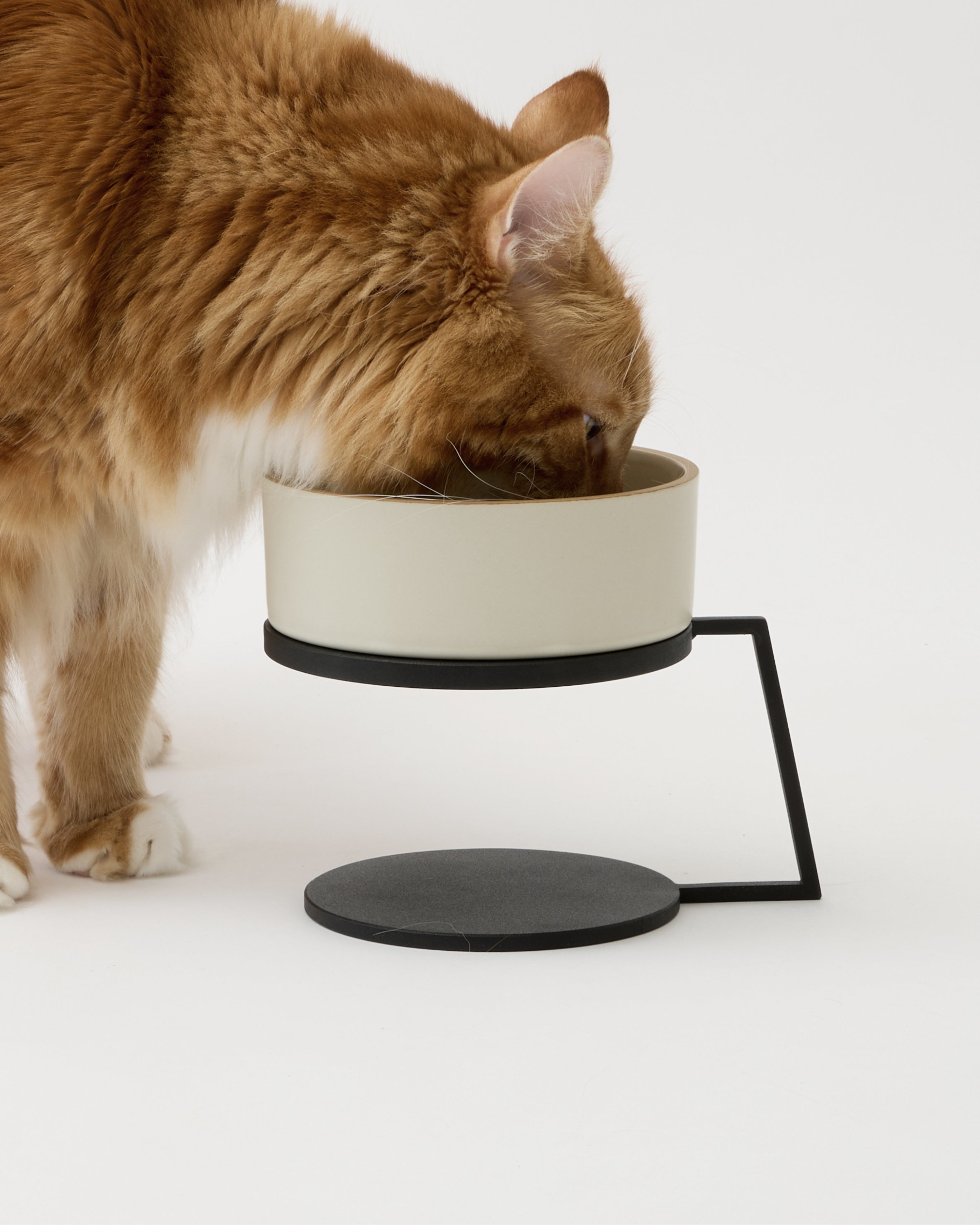 TATARA ｜ 猫と暮らしに美を添える鉄台のウォータースタンド 高さ15cm