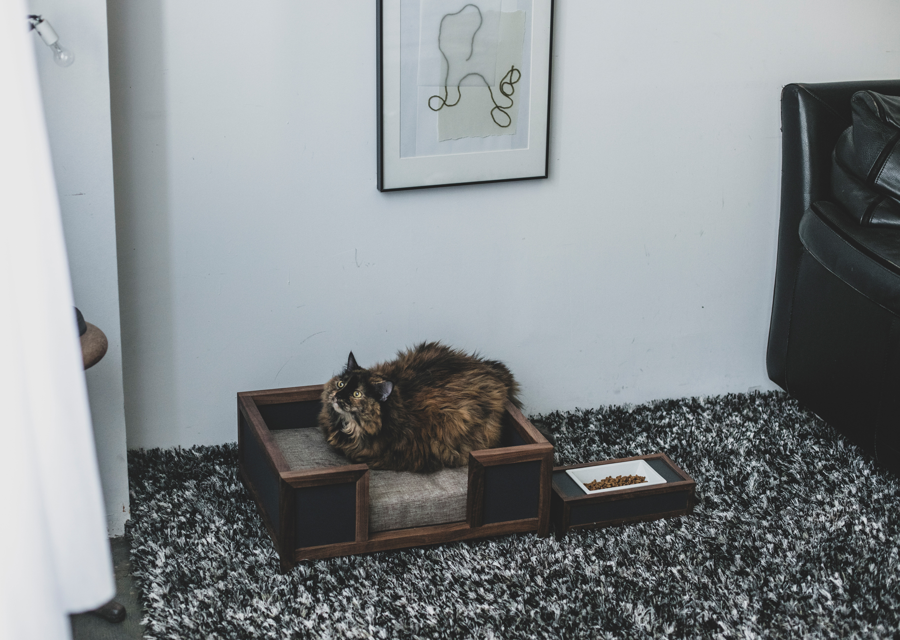 猫の餌入れ